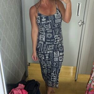 Beachy maxi dress•medium